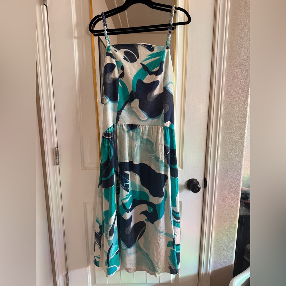 Christian LaCroix Linen Sundress NWOT - Picture 5 of 6